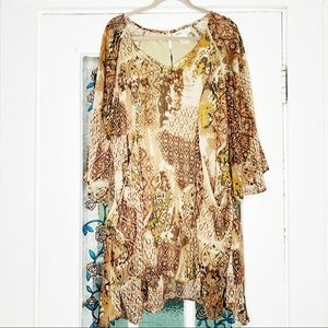 Printed Tunic Dress